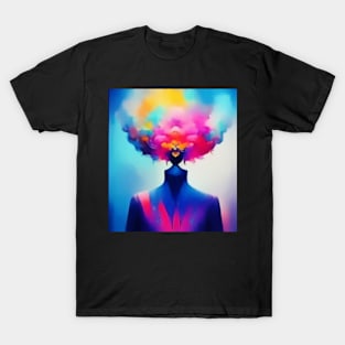 psychedelic figure T-Shirt